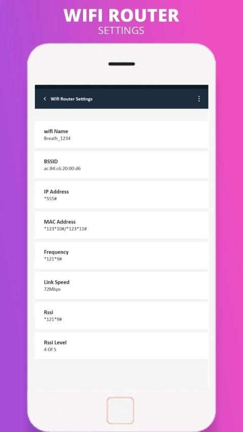 All Wifi Router Settings स्क्रीनशॉट 4