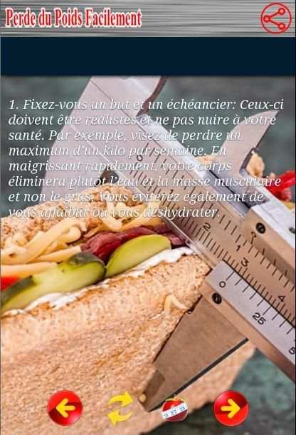 Perdre du Poids Conseils !!! 3 تصوير الشاشة