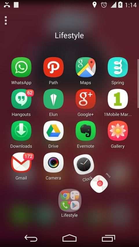TSF Sweetie Theme स्क्रीनशॉट 4