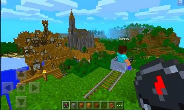 Roller Coaster Game Minecraft screenshot 4