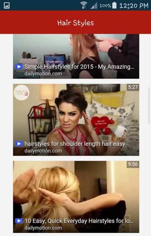 1000+ Girls Hairstyles 2016 screenshot 3