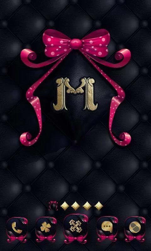 Pink Bow GO Launcher स्क्रीनशॉट 1