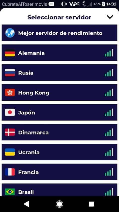 Namso VPN screenshot 3