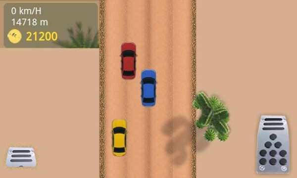 Car Racing Desert स्क्रीनशॉट 1