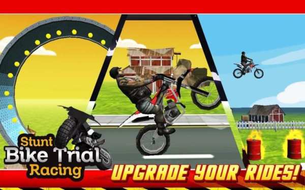 STUNT sepeda percobaan balap screenshot 2