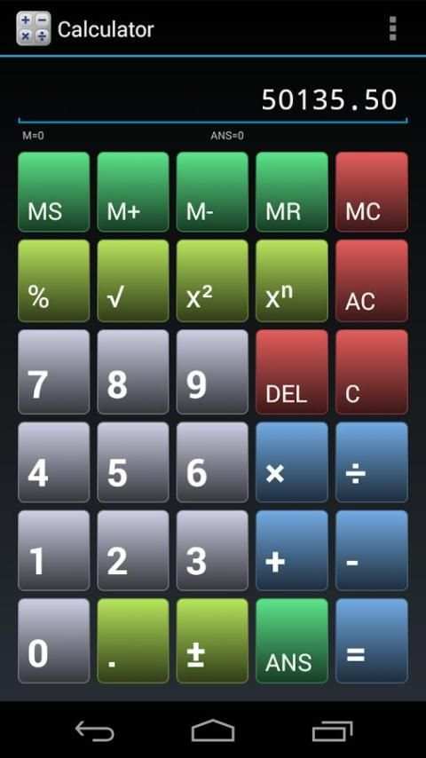 Simple Calculator स्क्रीनशॉट 5