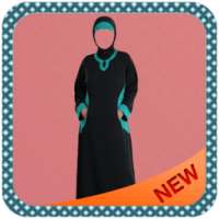 Arab Woman Abayas Photo Suit