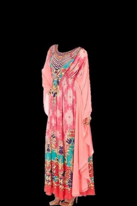 Arab Woman Abayas Photo Suit screenshot 1