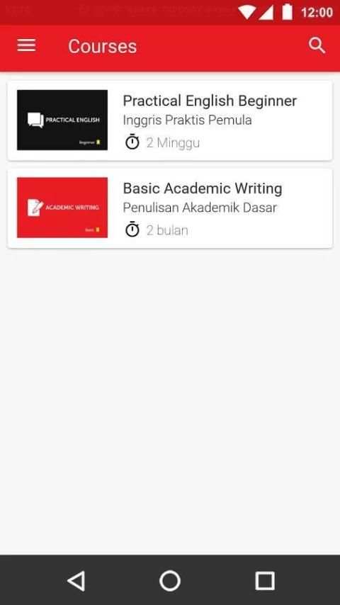 Belajar Bahasa screenshot 5