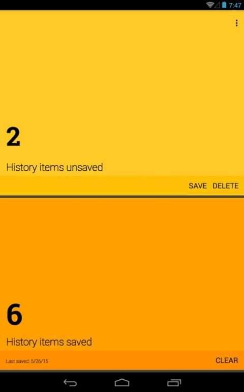 Clear Browser History screenshot 1