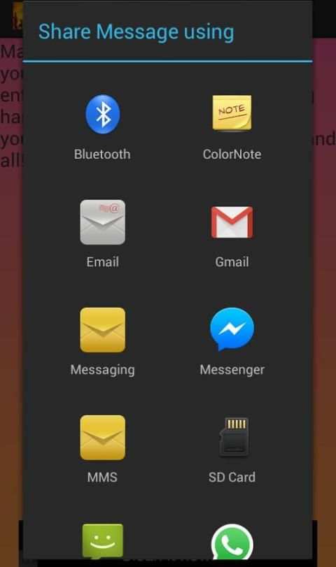 Happy Holi SMS स्क्रीनशॉट 1