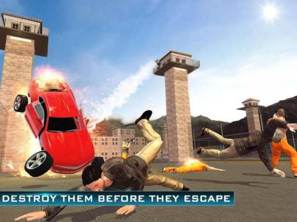 Prison Escape Police Sniper 3D screenshot 3