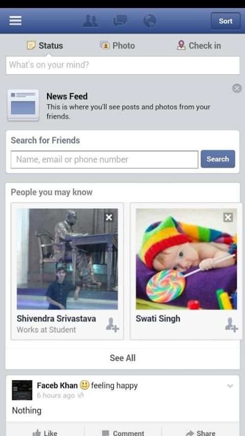 FaceLite Web App for Facebook screenshot 2