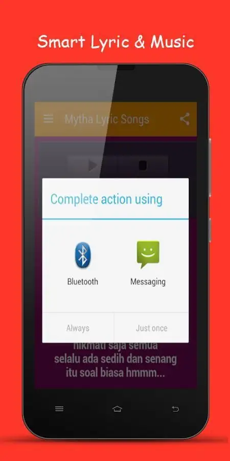 Lirik & Lagu Mytha 2016 screenshot 1