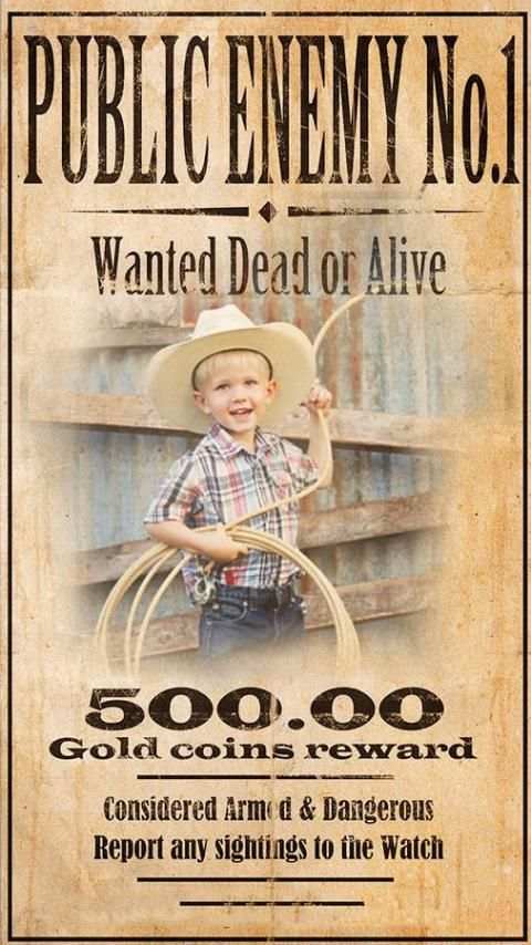 Wanted Poster Photo Montage screenshot 3