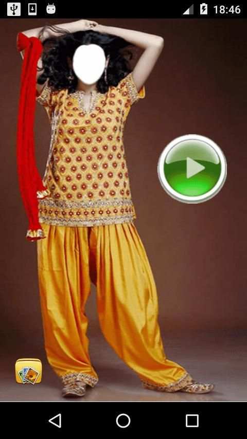 Girls Dupatta Photo Montage screenshot 16