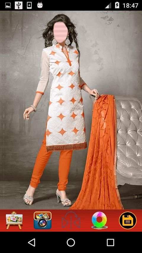 Girls Dupatta Photo Montage screenshot 9