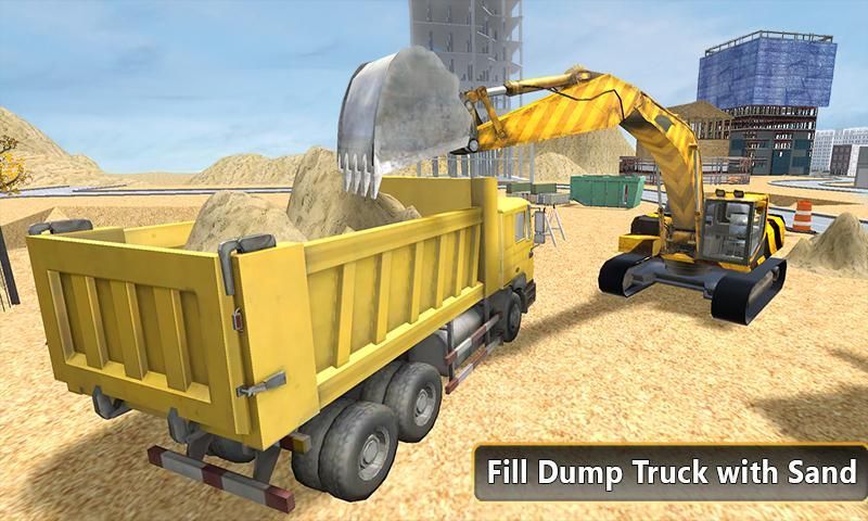 Heavy Excavator Dump Truck 3D screenshot 19
