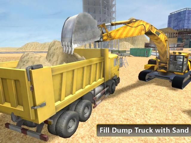 Heavy Excavator Dump Truck 3D screenshot 12
