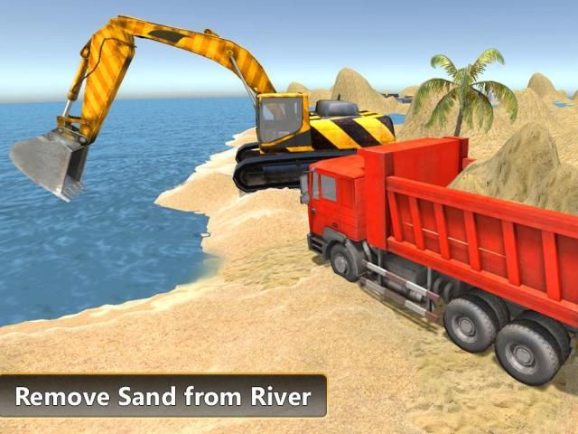 Heavy Excavator Dump Truck 3D screenshot 3