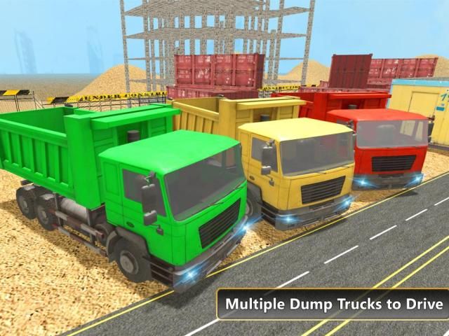 Heavy Excavator Dump Truck 3D screenshot 4