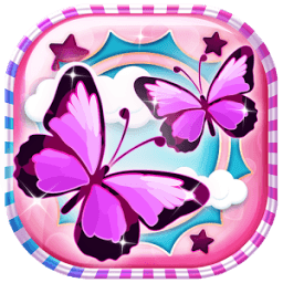 Cute Butterfly Live Wallpaper icon
