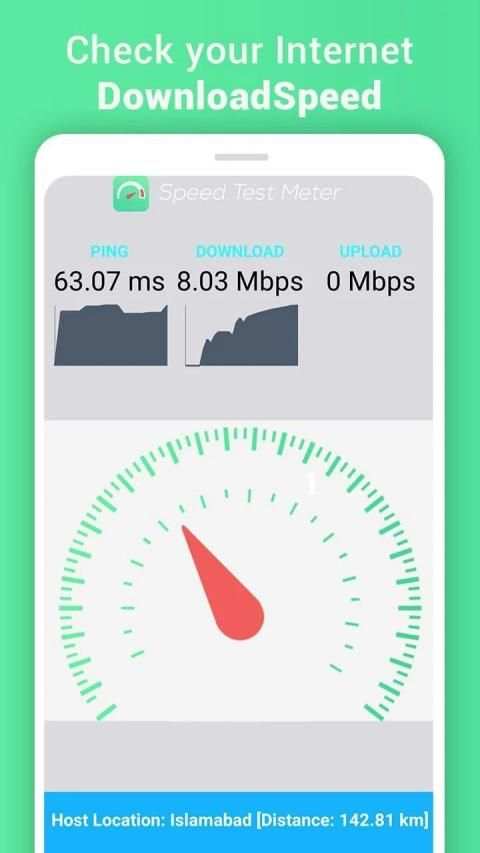 New Internet Speed tester 2020 स्क्रीनशॉट 2