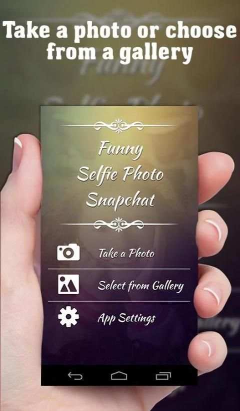 Funny Selfie Photo Snapchat screenshot 4