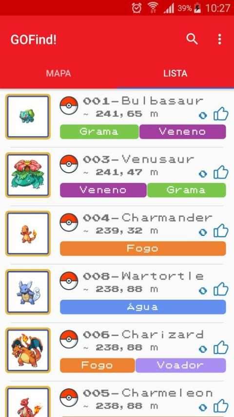 GO Find Pokémon 4 تصوير الشاشة