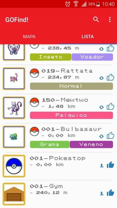 GO Find Pokémon 1 تصوير الشاشة