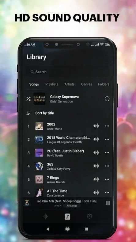 Music Player - Audio Player स्क्रीनशॉट 2