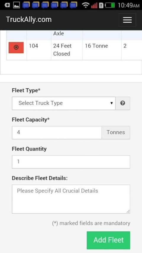 TruckAlly.com screenshot 8
