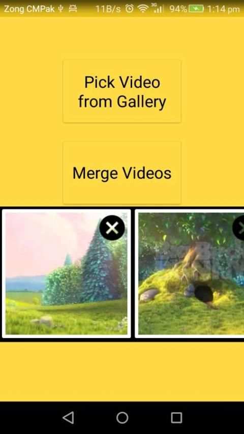 Easy Video Merger स्क्रीनशॉट 1