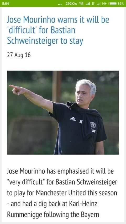 soccer sport news screenshot 2
