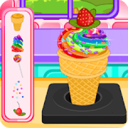 Rainbow Ice Cream Cooking आइकन