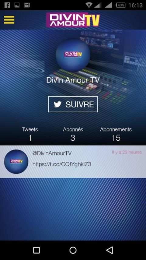 Divin Amour TV screenshot 2