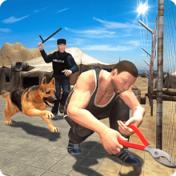 ikon 3D perbatasan Polisi Dog Chase