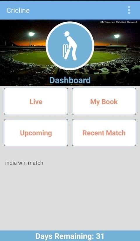 Cric line स्क्रीनशॉट 2