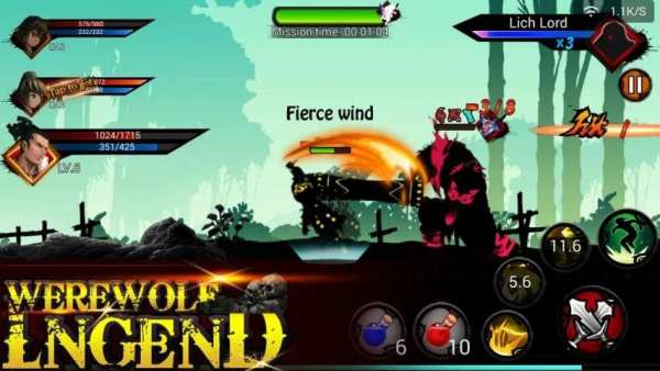 Werewolf Legend 2 تصوير الشاشة