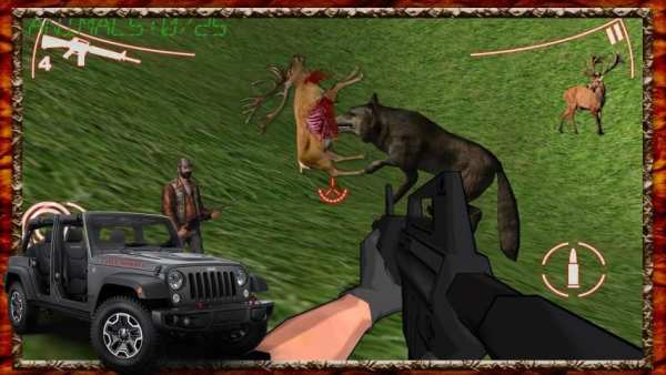 4X4 Jungle Safari Hunting 2 تصوير الشاشة