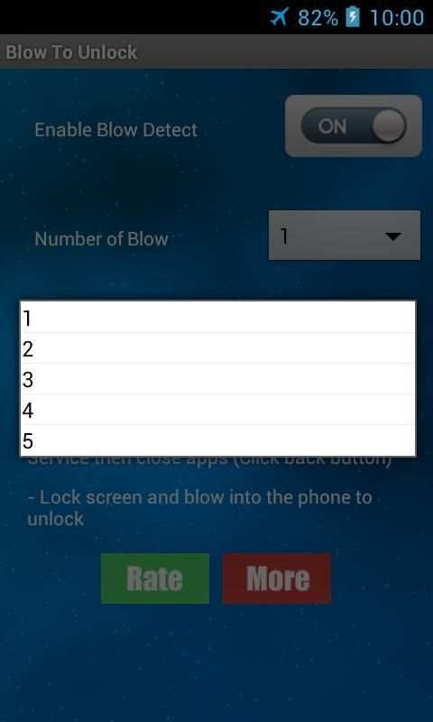 Blow To Unlock screenshot 2