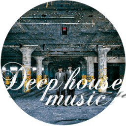 Deep house music icon
