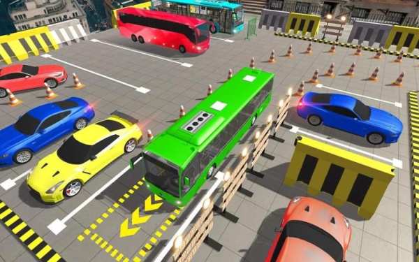 Modern Bus Game Simulator 2020 Luxury Bus Parking screenshot 5