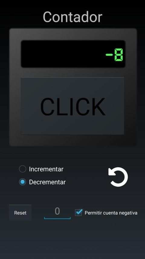 Contador Manual 1 تصوير الشاشة
