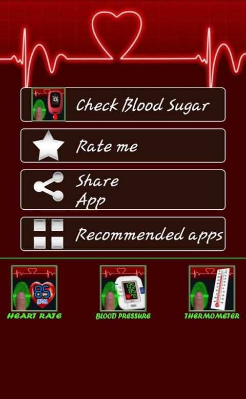 Blood Sugar Test Checker Prank 4 تصوير الشاشة