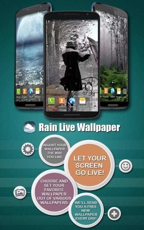 Rain Live Wallpaper screenshot 8
