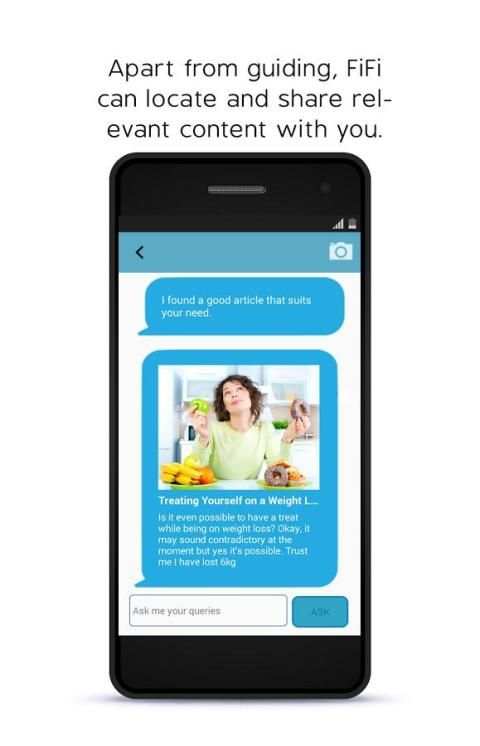 FiFi - Your Fitness Assistant screenshot 1