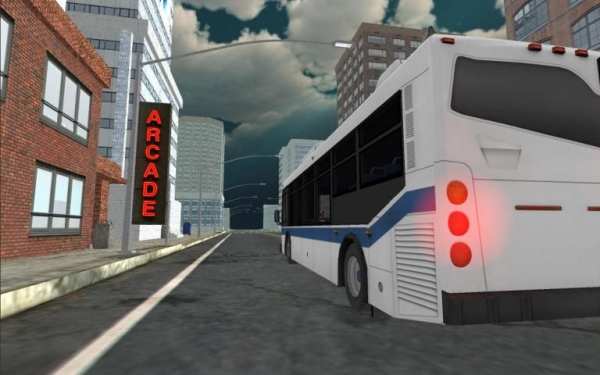 Bus Simulator 3D 2016 : City screenshot 4