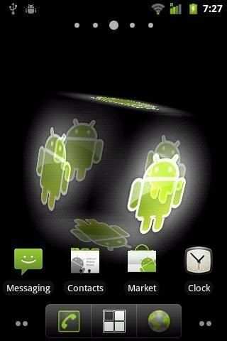 Droid Live Wallpaper screenshot 3