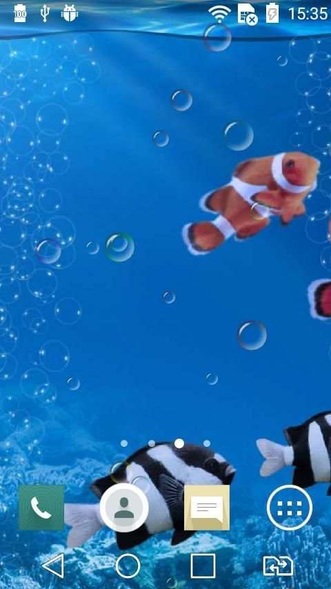 Underwater world live wp screenshot 3